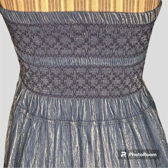 Lapis Anthropologie Tube Dress One Size - Picture 2 of 6